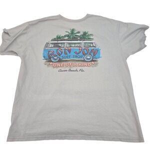 Ron Jon Surf Shop T-Shirt Mens XXL Cocoa Beach VW Bus Thrashed Y2K Surfer